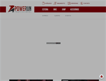 Tablet Screenshot of powerrun.com.br